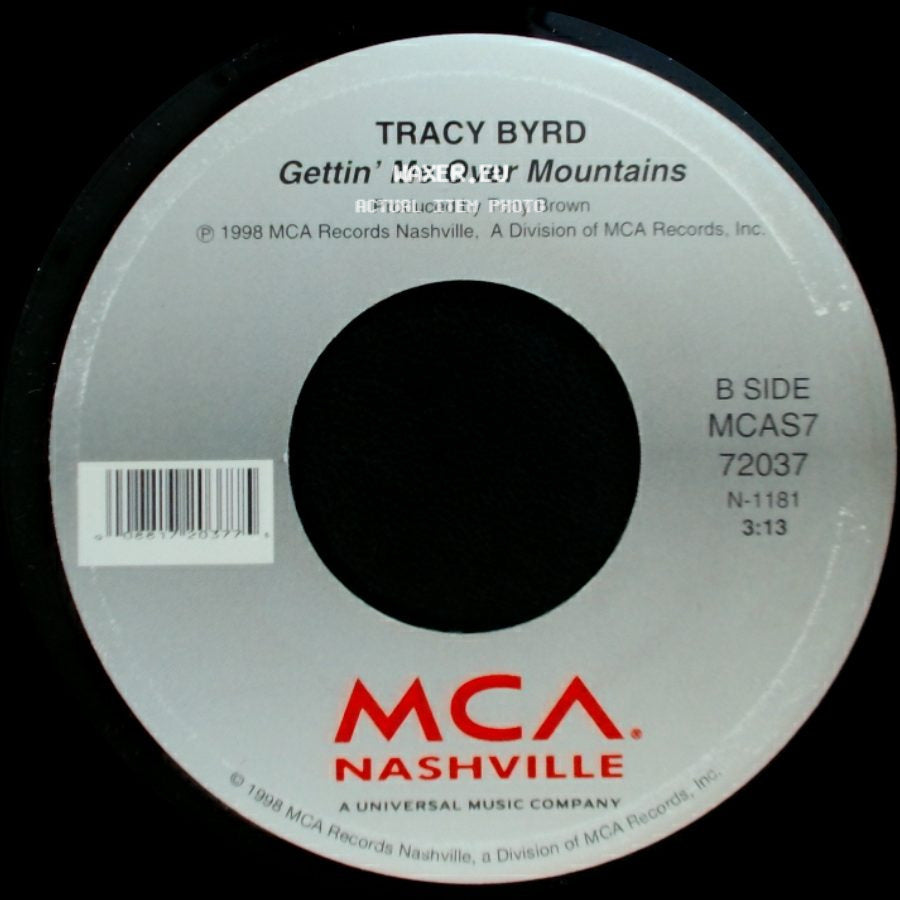 Tracy Byrd - On Again, Off Again / Gettin' Me Over Mountains side B