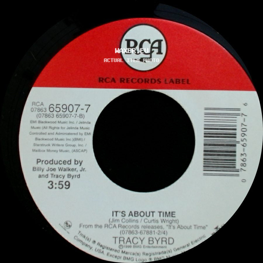 Tracy Byrd - Put Your Hand In Mine / It's About Time side B