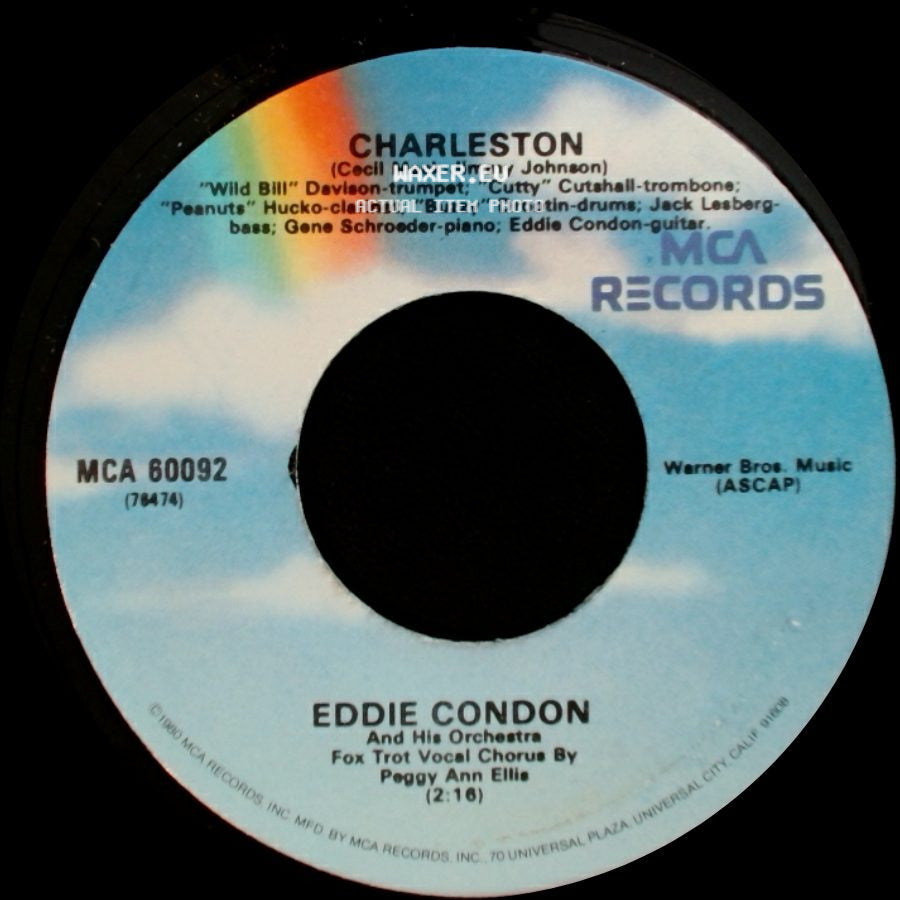 Eddie Condon / Eddie Condon And His Orchestra - Charleston / Black Bottom side A