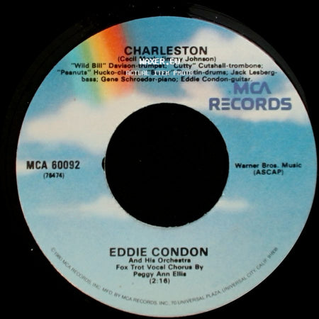 Eddie Condon And His Orchestra - Charleston / Black Bottom side A