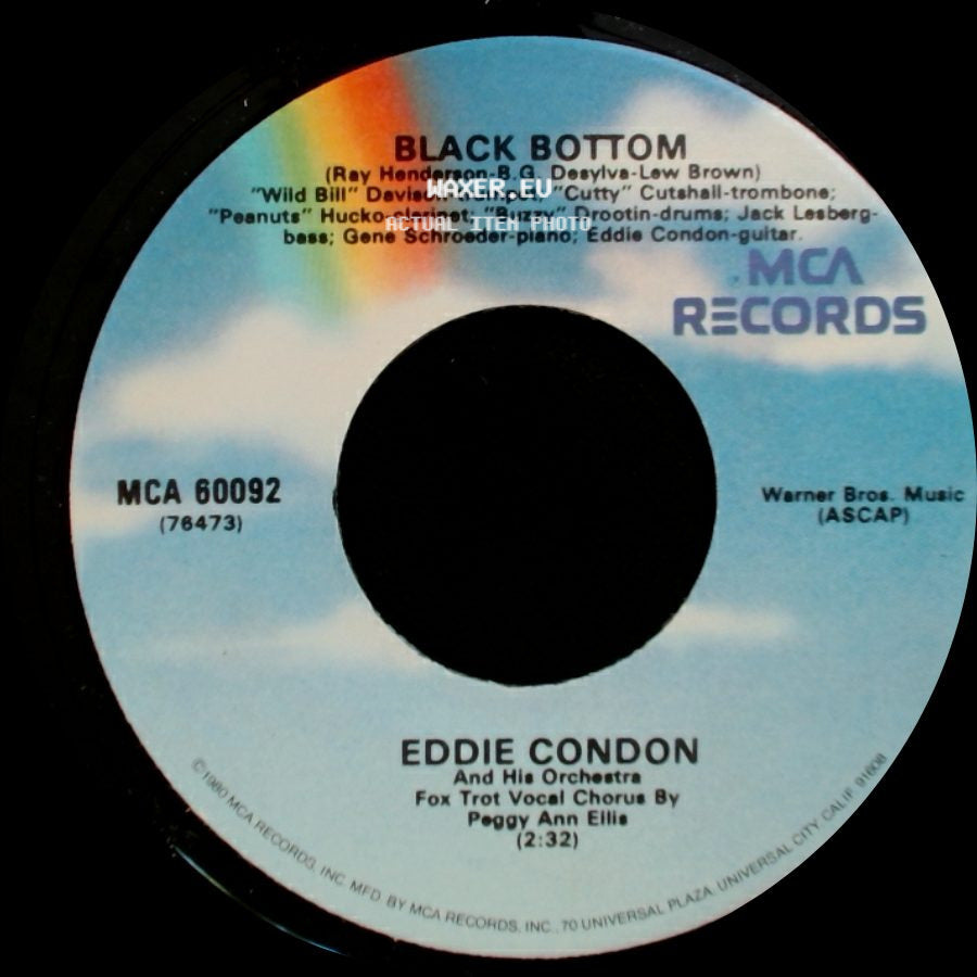 Eddie Condon And His Orchestra - Charleston / Black Bottom side B