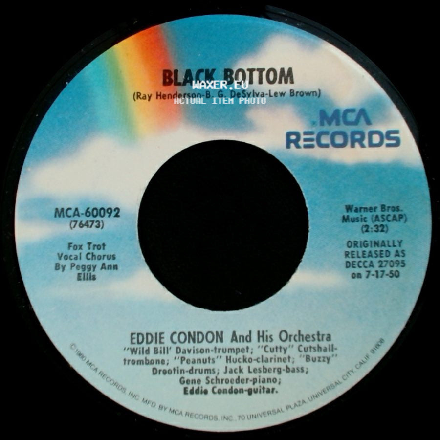 Eddie Condon And His Orchestra - Black Bottom / Charleston side A