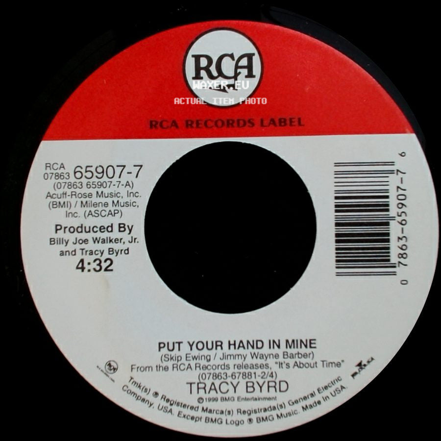 Tracy Byrd - It's About Time / Put Your Hand In Mine side B