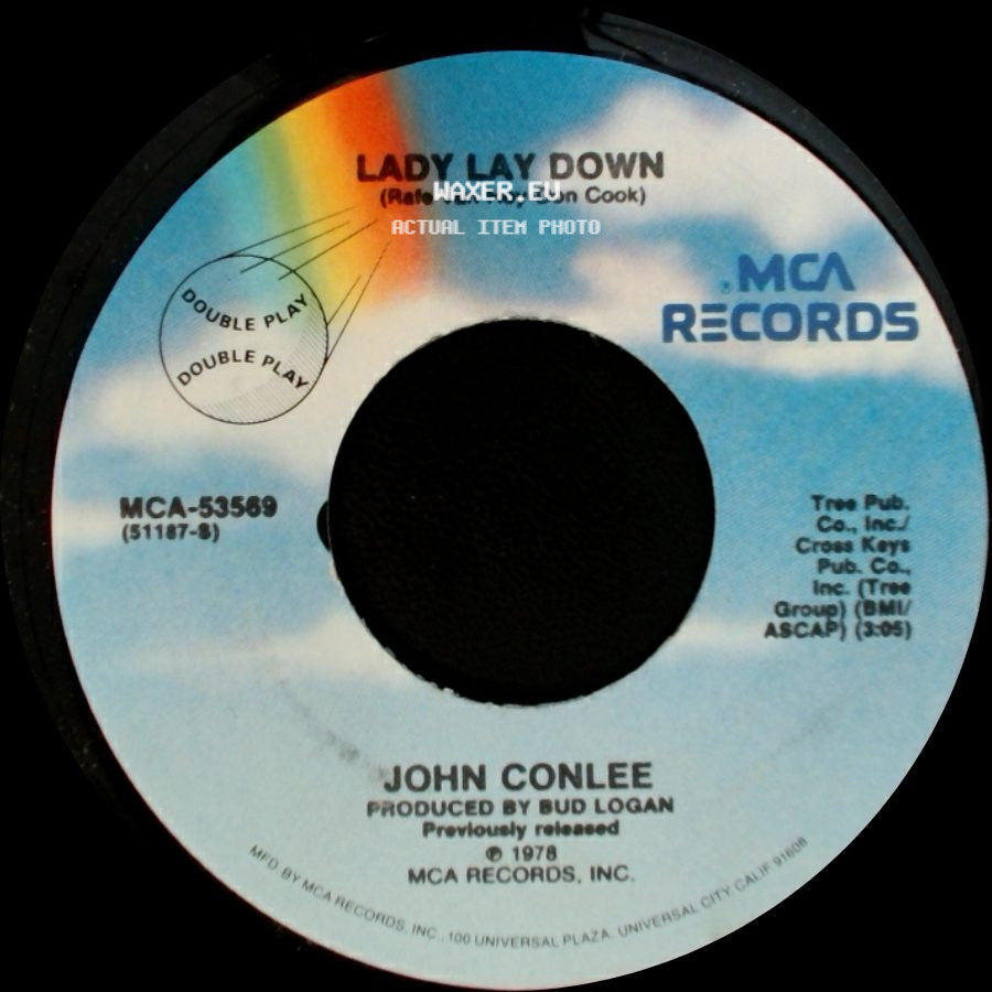 John Conlee - Years After You / Lady Lay Down side B