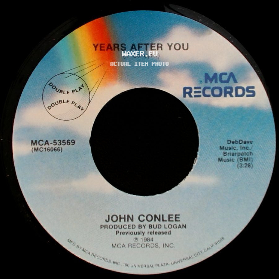 John Conlee - Lady Lay Down / Years After You side B