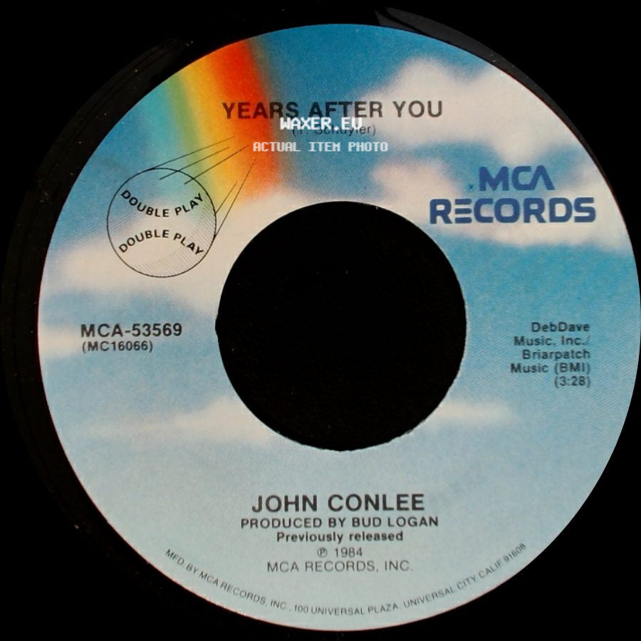 John Conlee - Lady Lay Down / Years After You side B
