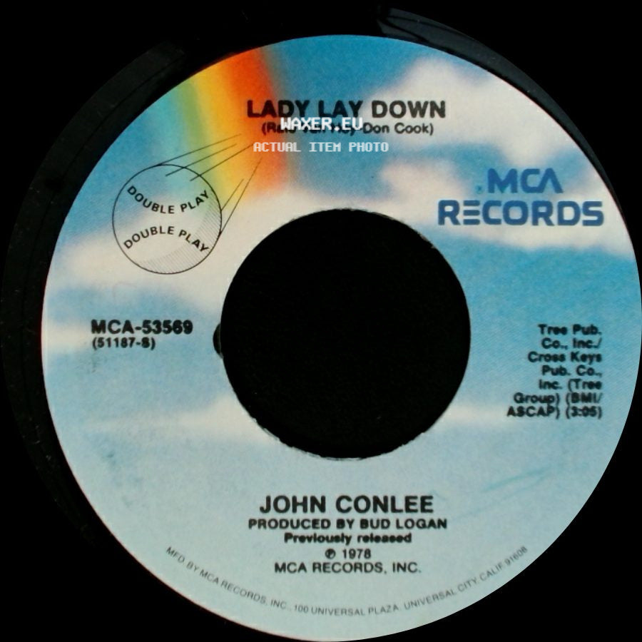 John Conlee - Years After You / Lady Lay Down side B