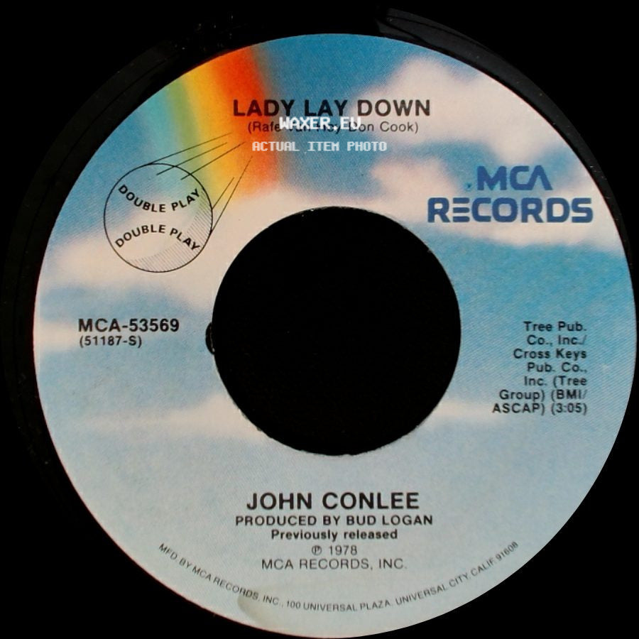 John Conlee - Years After You / Lady Lay Down side B