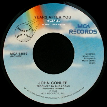 John Conlee - Lady Lay Down / Years After You side B