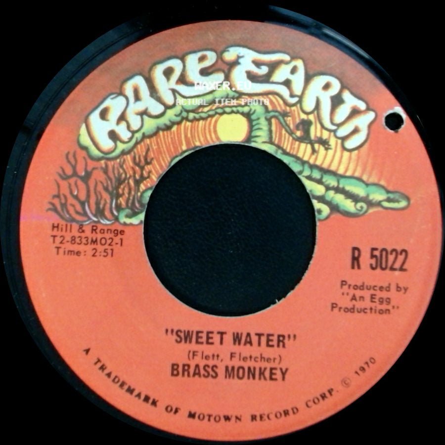 Brass Monkey - "Sweet Water" / You Keep Me Hangin' On side A
