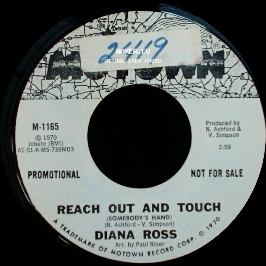 Diana Ross - Reach Out And Touch (Somebody's Hand) / Reach Out And Touch (Somebody's Hand) side A