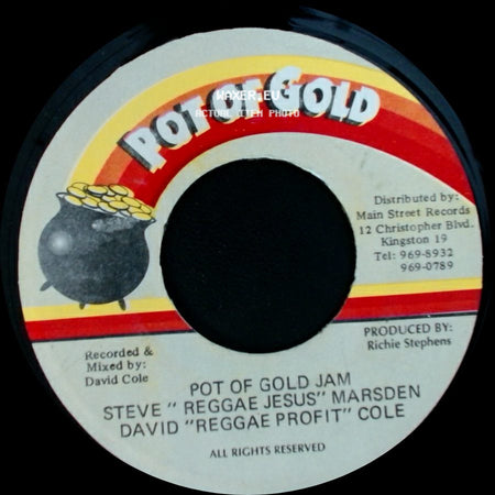 Scare Dem Crew / Steve 'reggae Jesus' Marsden, David 'reggae Profit' Cole - Fire Fire / Pot Of Gold Jam side B