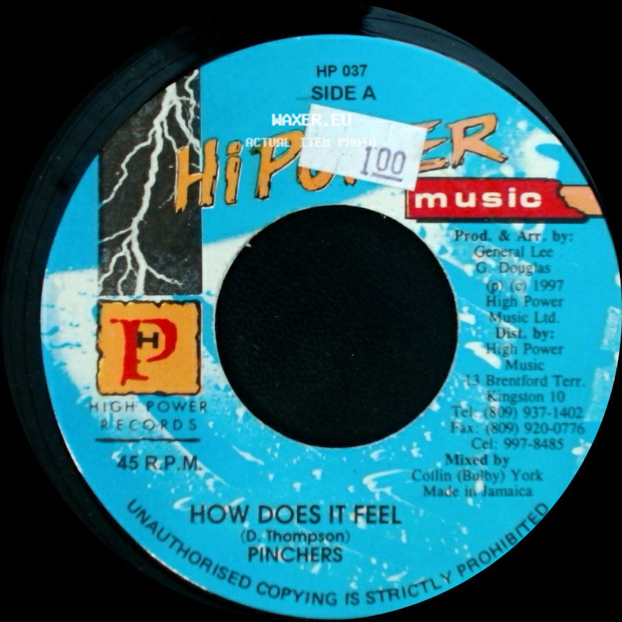 Pinchers / Taxi Gang Featuring Dean Frazer & C. Birch - How Does It Feel / Version Storm side A