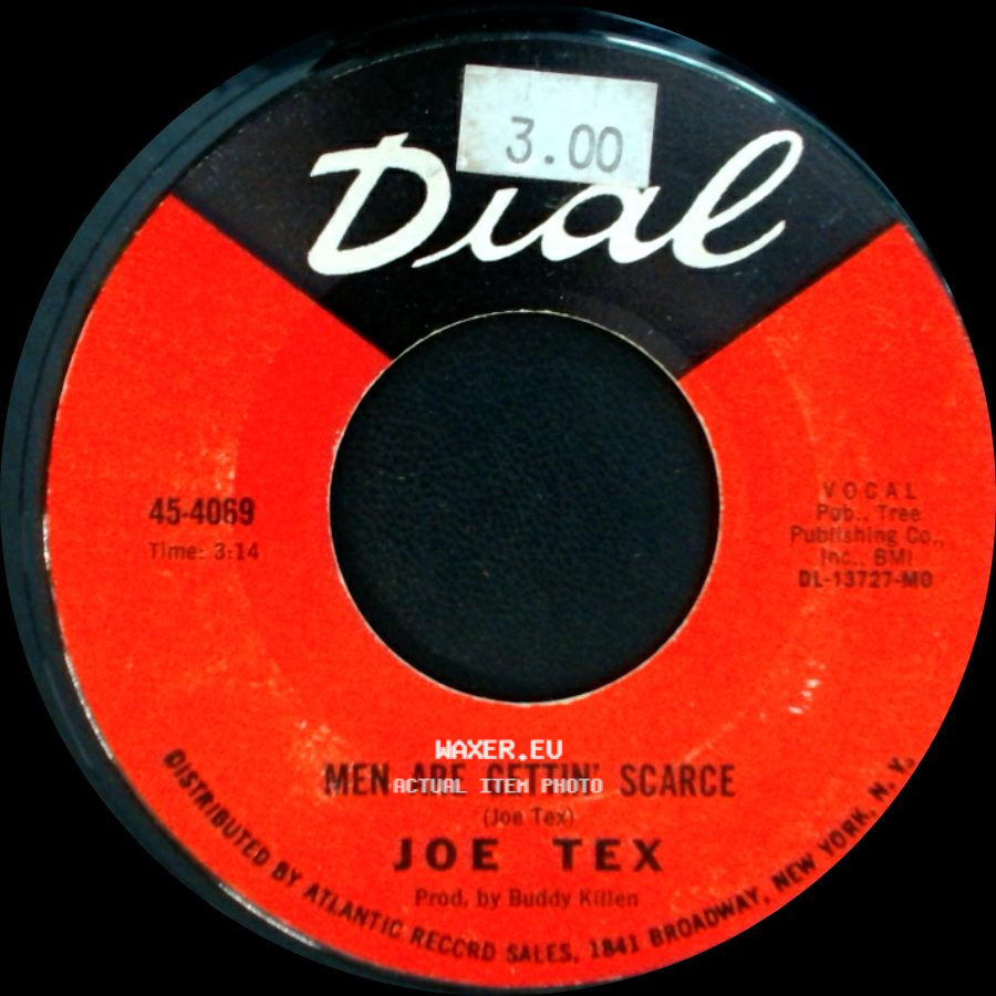 Joe Tex - You're Gonna Thank Me, Woman / Men Are Gettin' Scarce side B