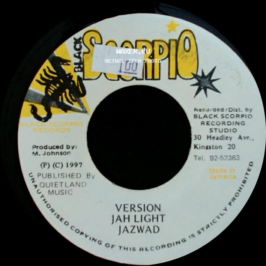 Jah Light / Iashante - Version / So Long side A