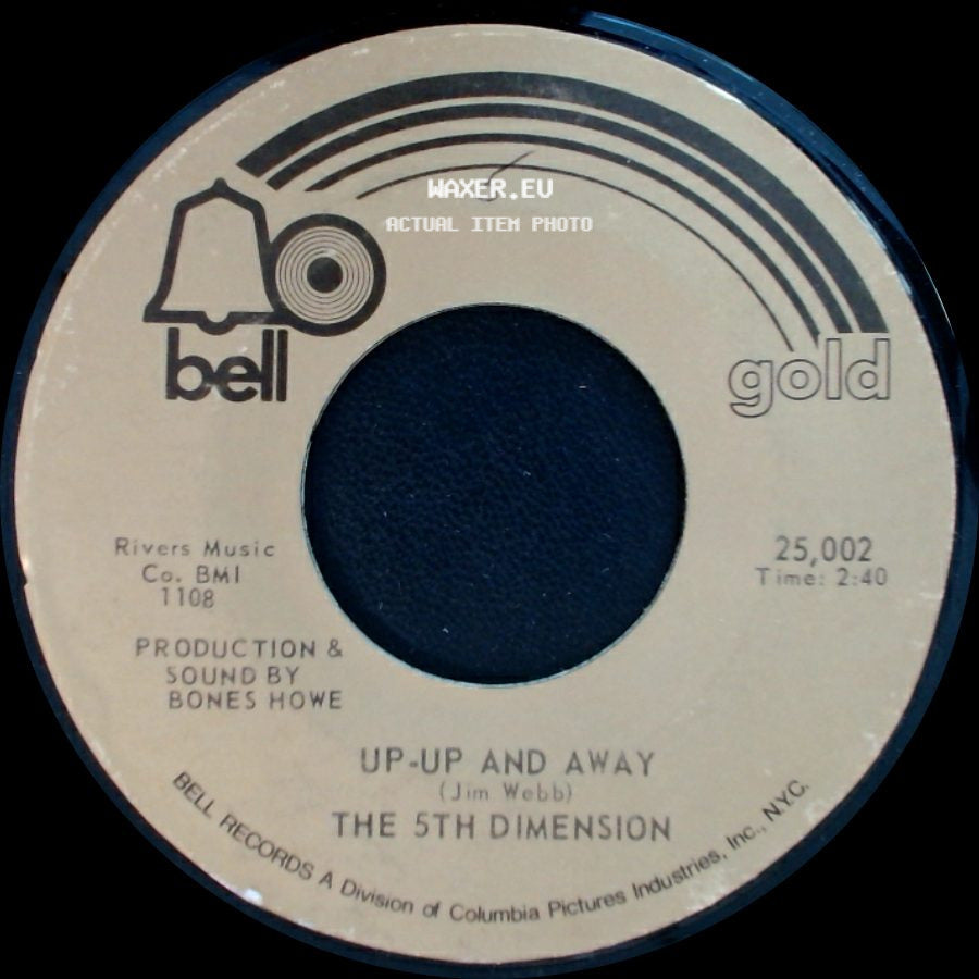 The 5Th Dimension - Paper Cup / Up-Up And Away side B