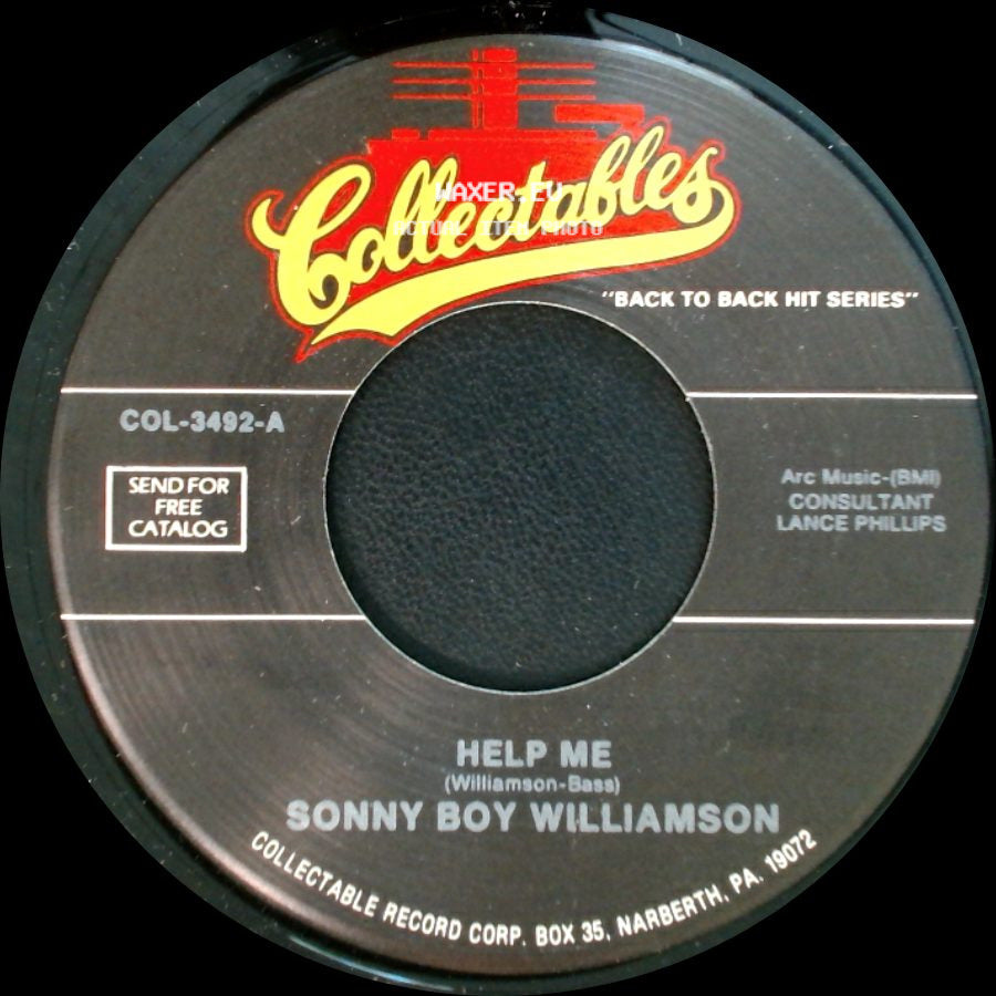 Sonny Boy Williamson - Help Me / Fattening Frogs For Snakes side A