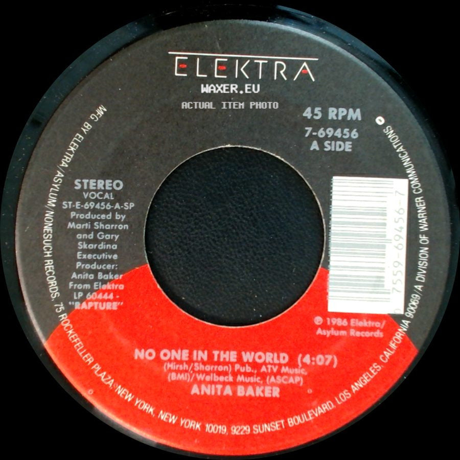 Anita Baker - No One In The World / Watch Your Step side A