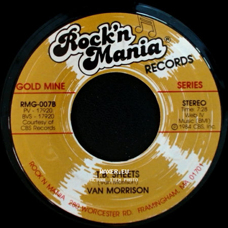 Van Morrison - Brown Eyed Girl / T.B. Sheets side B