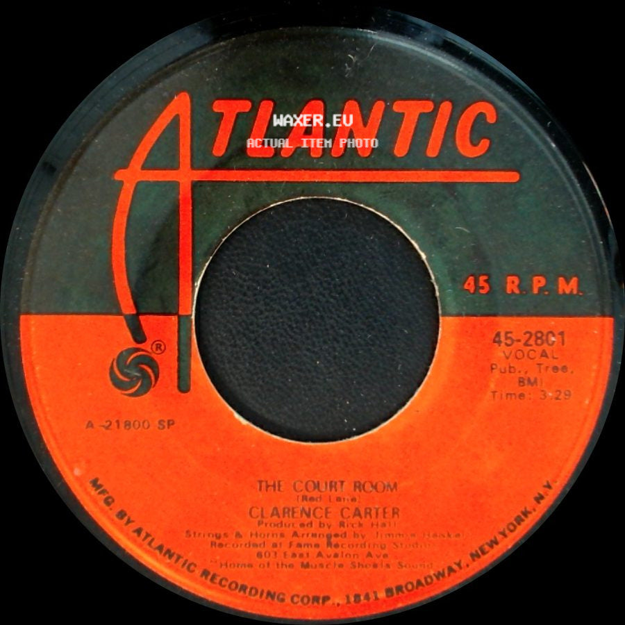 Clarence Carter / Clarem Artis - The Court Room / Getting The Bills side A