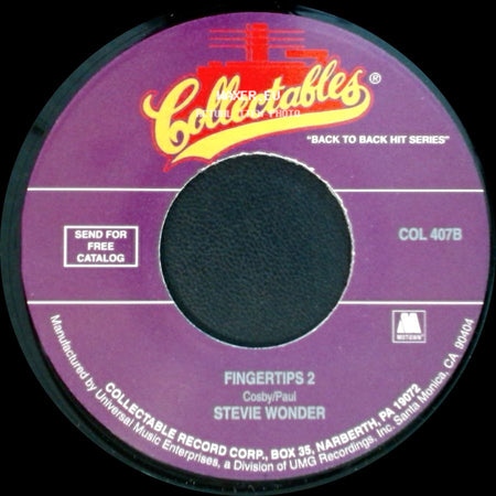 Stevie Wonder - Fingertips / Fingertips 2 side B