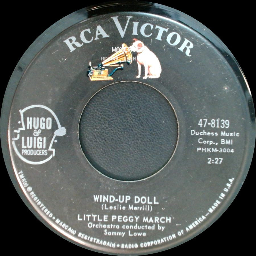 Little Peggy March - I Will Follow Him / Wind-Up Doll side B