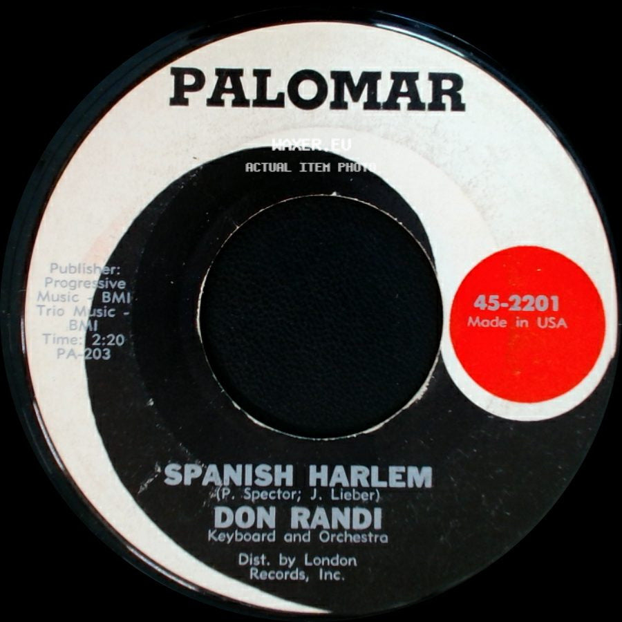 Don Randi - Spanish Harlem / Follow Me side A