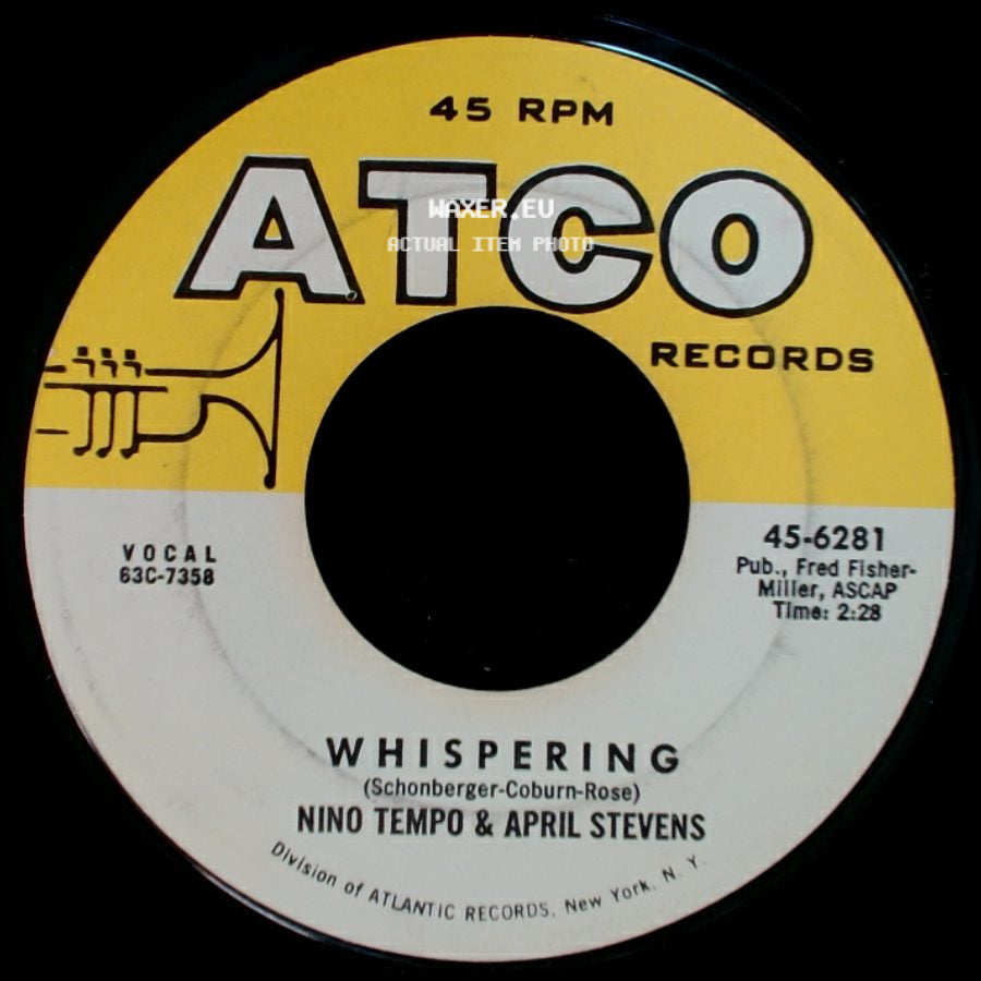 Nino Tempo & April Stevens - Whispering / Tweedlee Dee side A