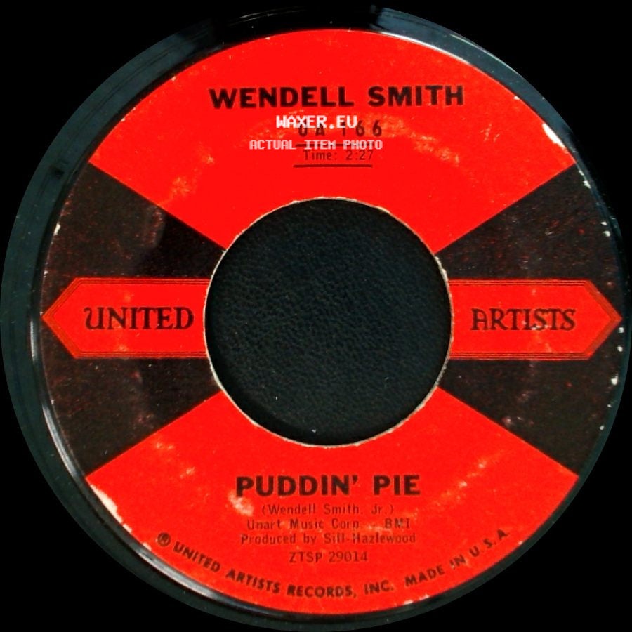 Wendell Smith - Puddin' Pie / Tonight's My Night To Cry side A