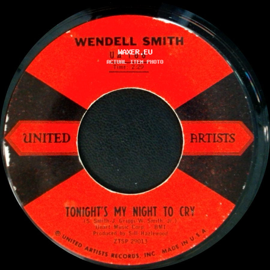 Wendell Smith - Puddin' Pie / Tonight's My Night To Cry side B