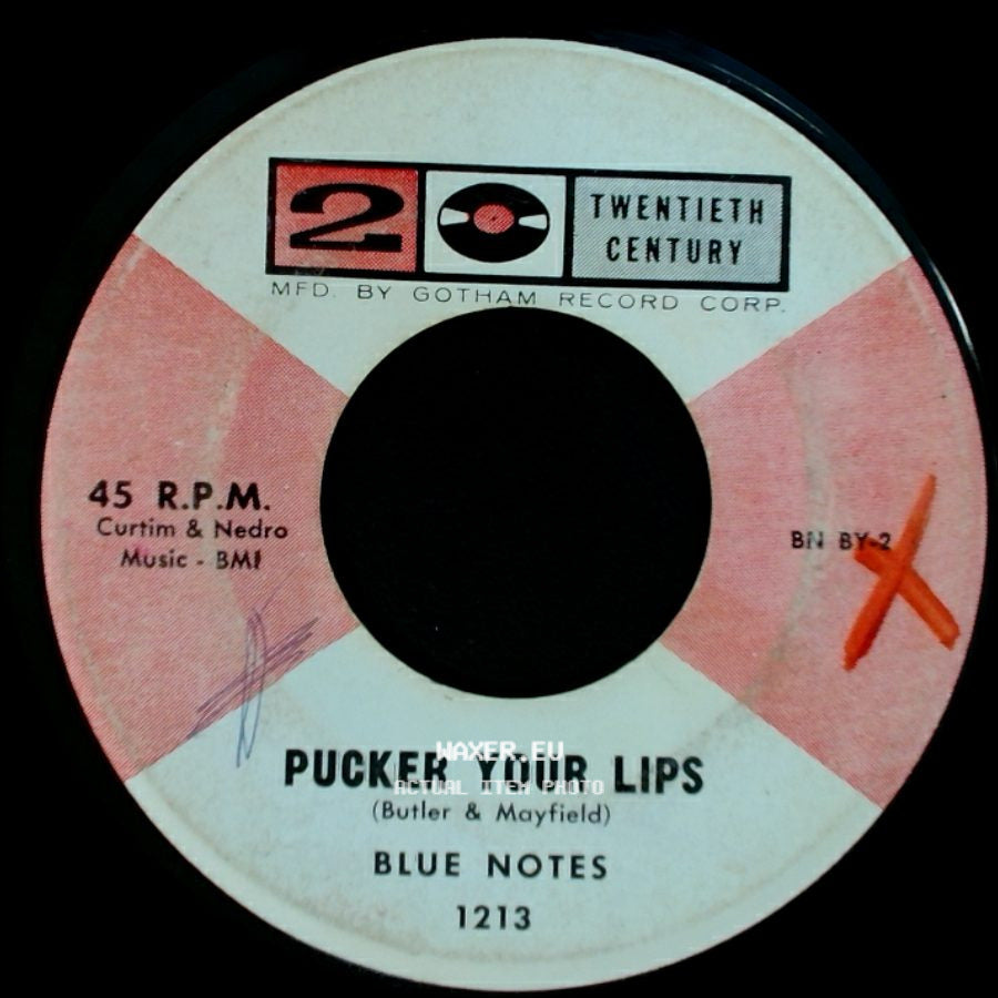Blue Notes - Blue Star / Pucker Your Lips side B