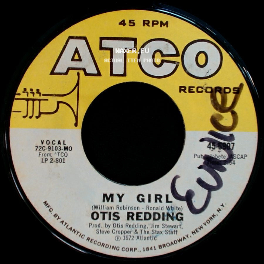 Otis Redding - Good To Me / My Girl side B