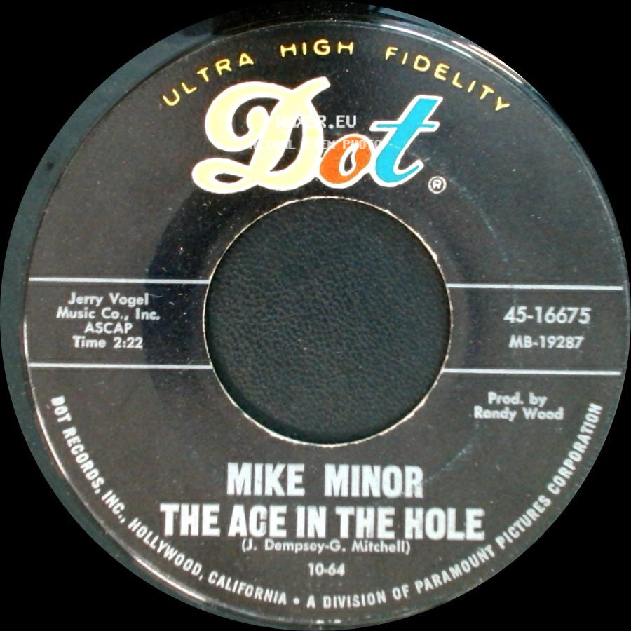 Mike Minor - The Ace In The Hole / All By Myself side A