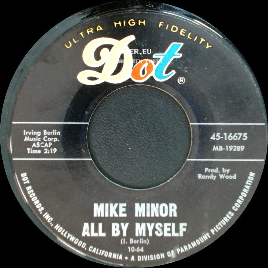 Mike Minor - The Ace In The Hole / All By Myself side B