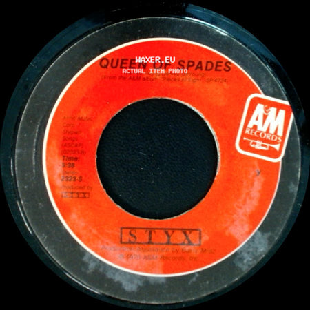 Styx - Queen Of Spades / Too Much Time On My Hands side A
