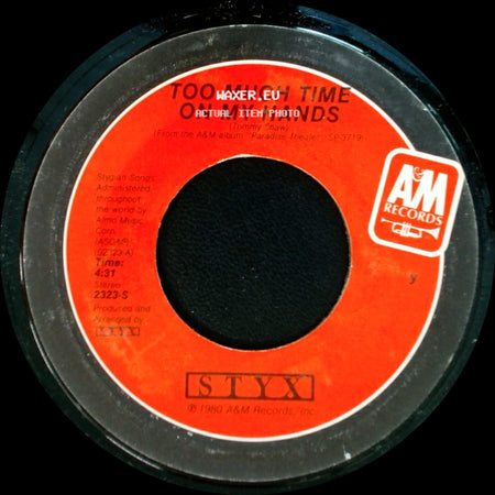 Styx - Queen Of Spades / Too Much Time On My Hands side B