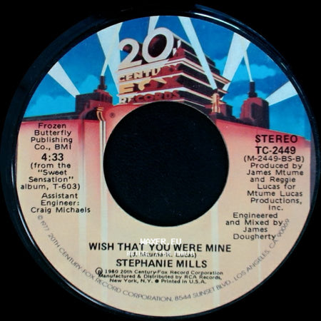 Stephanie Mills - Wish That You Were Mine / Sweet Sensation side A