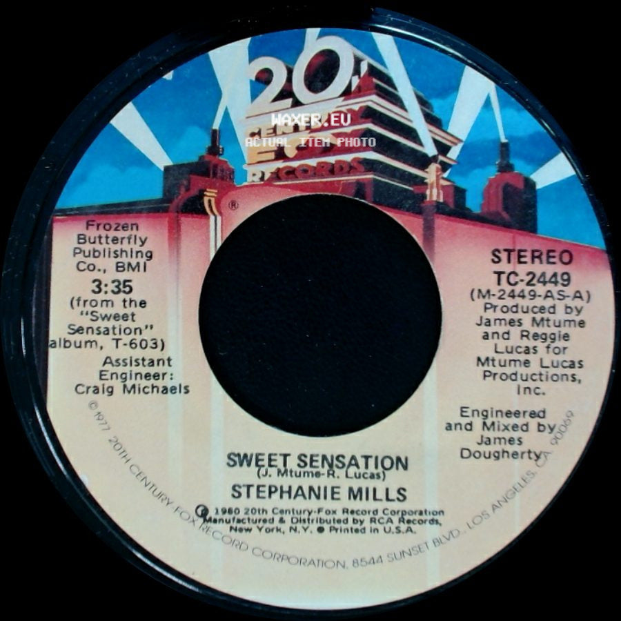 Stephanie Mills - Wish That You Were Mine / Sweet Sensation side B