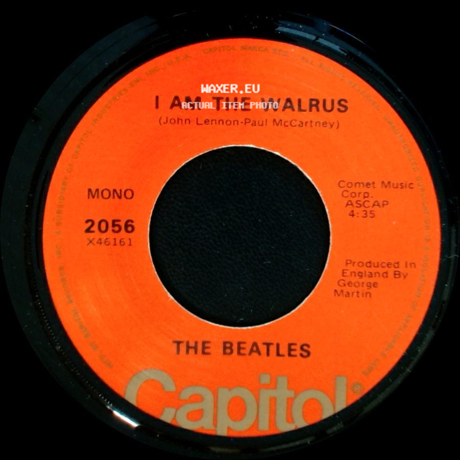 The Beatles - Hello Goodbye / I Am The Walrus side B