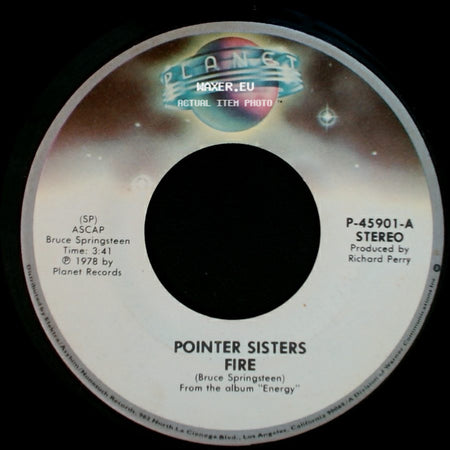 Pointer Sisters - Love Is Like A Rolling Stone / Fire side B