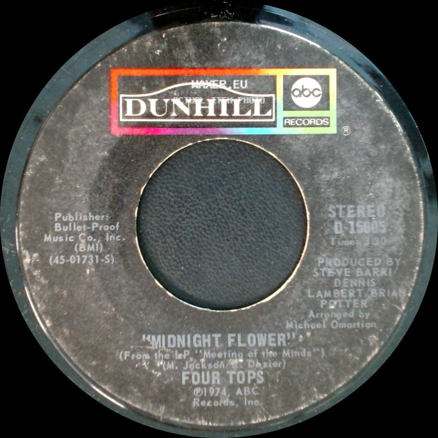 Four Tops - Midnight Flower / All My Love side A