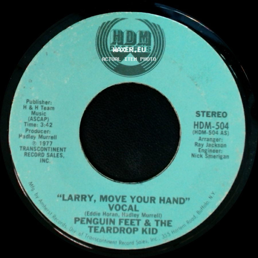 Penguin Feet & The Teardrop Kid - Larry, Move Your Hand / Larry, Move Your Hand side B