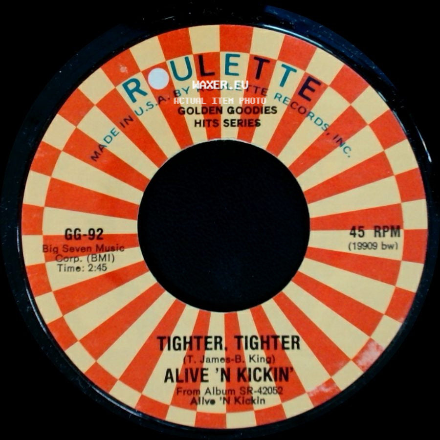 Derek Martin - Tighter, Tighter / You Better Go side A