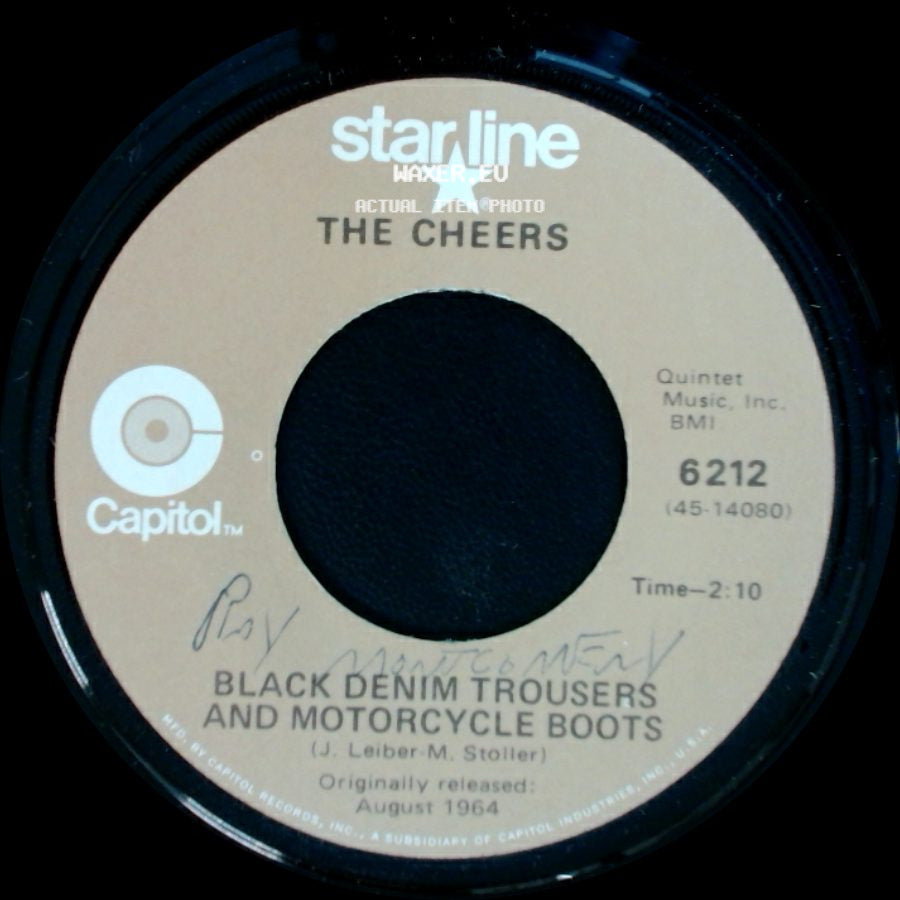 The Cheers - Bazoom (I Need Your Lovin') / Black Denim Trousers And Motorcycle Boots side B