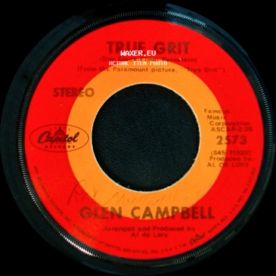 Glen Campbell - Hava Nagila / True Grit side B