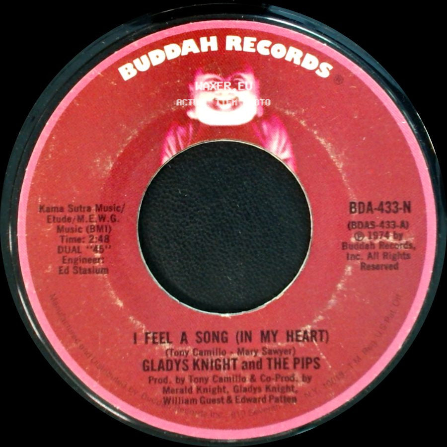 Gladys Knight And The Pips - Don't Burn Down The Bridge / I Feel A Song (In My Heart) side B