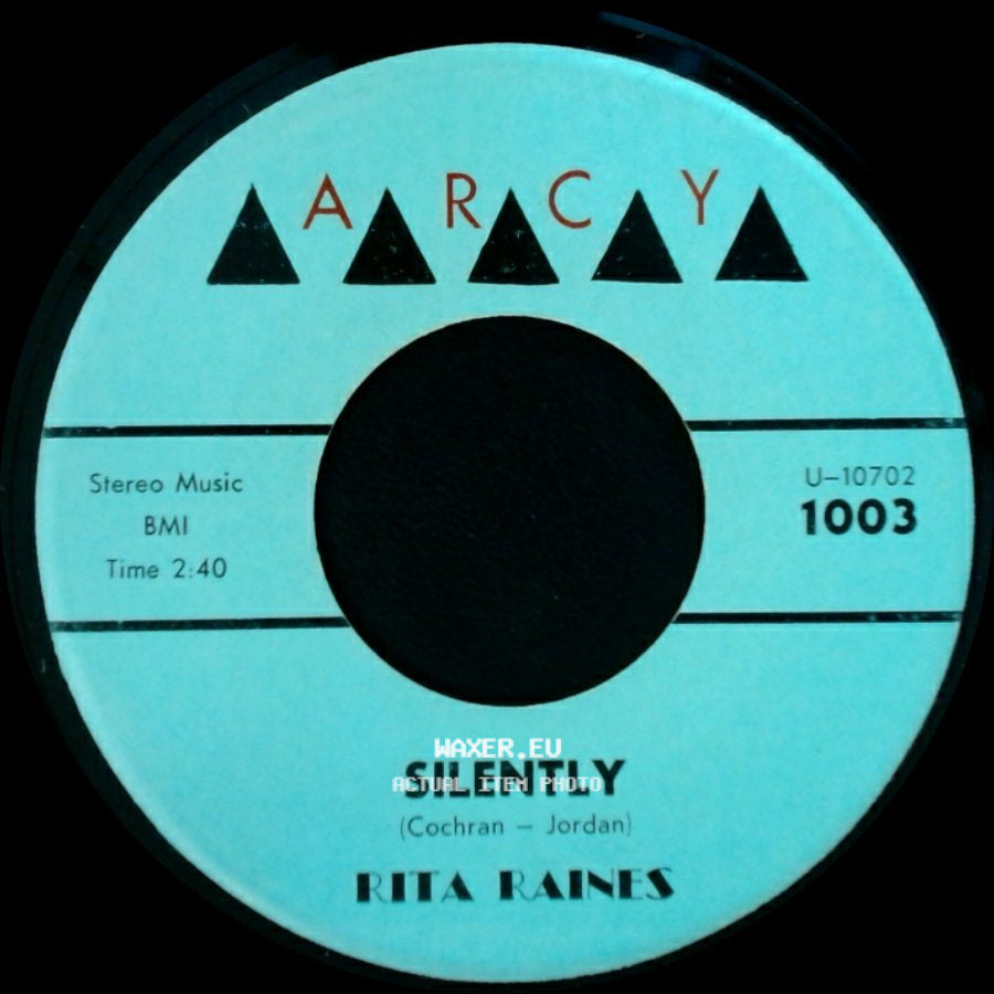 Rita Raines - Silently / Vaya Con Dios side A