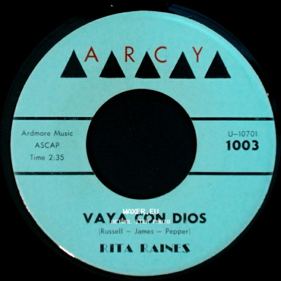 Rita Raines - Silently / Vaya Con Dios side B