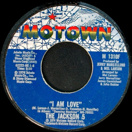 The Jackson 5 - "I Am Love" - Pt. Ii / I Am Love side B