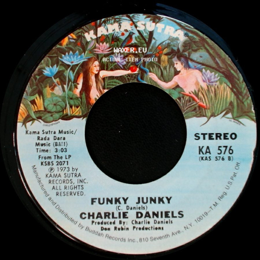 Charlie Daniels - Uneasy Rider / Funky Junky side B